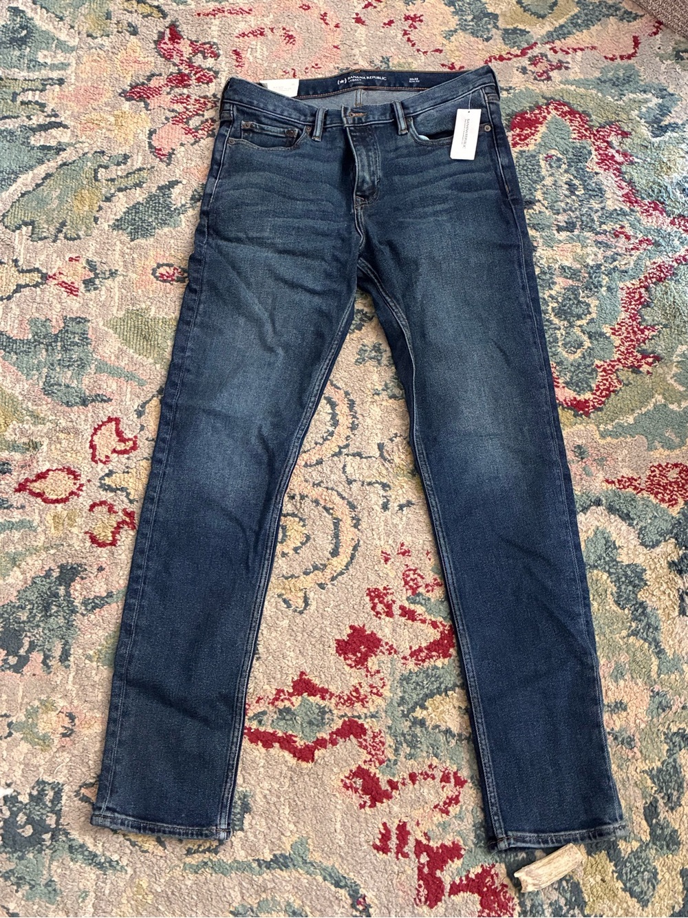 Banana Republic Slim Men’s Jeans in Dark Blue Wash